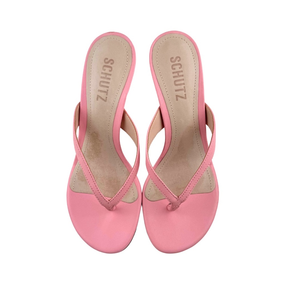 SCHUTZ Napola Sandal in Rose Pink